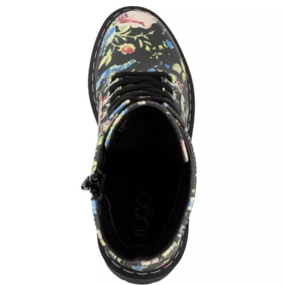 SUGAR Women's Kaedy Combat Boots - Picture 4 of 5